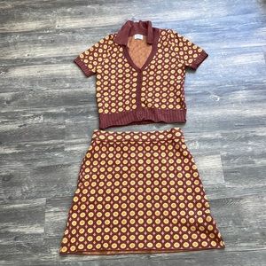 Cotton on matching top and skirt